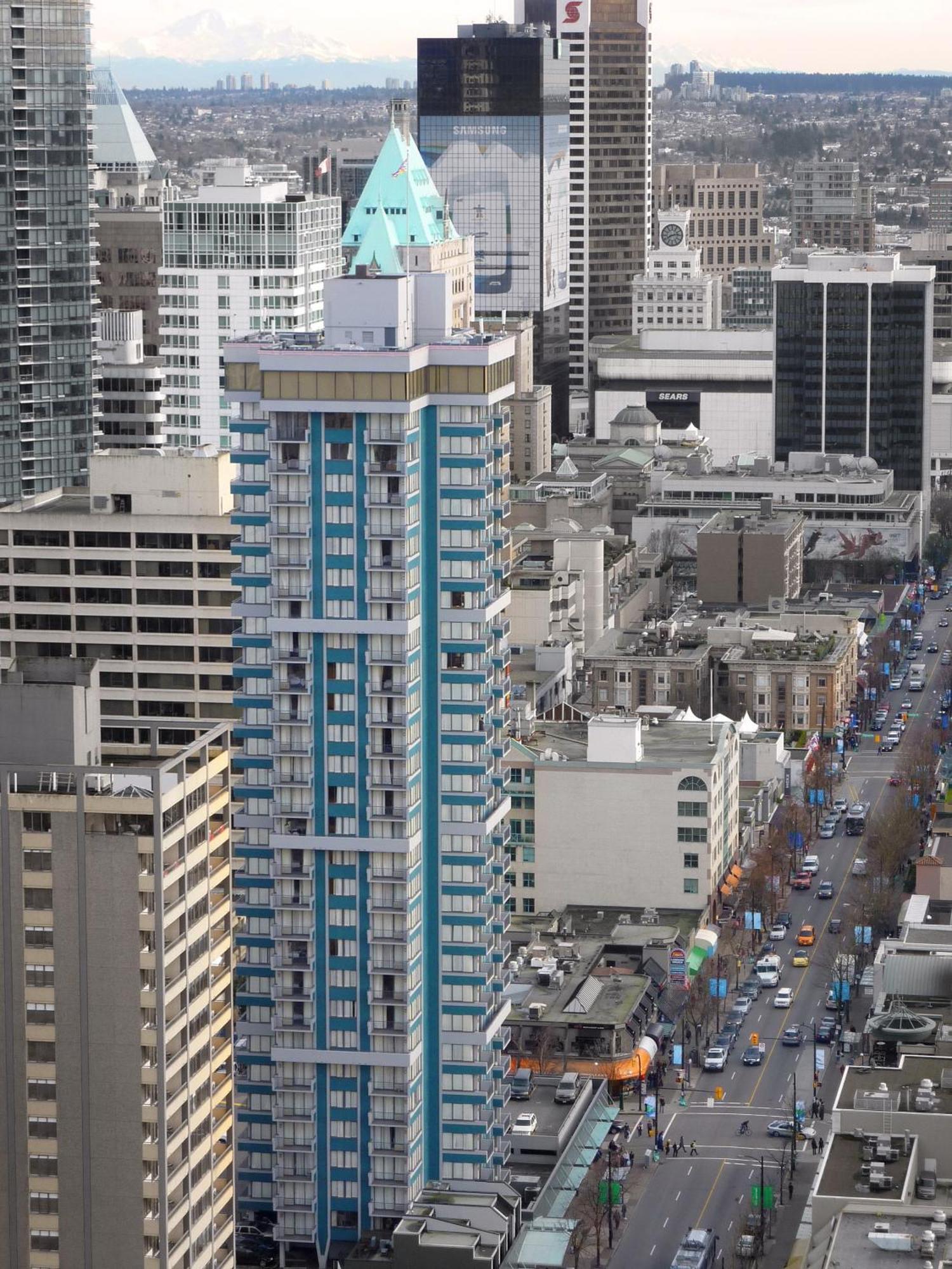 Blue Horizon Hotel Vancouver Exterior photo